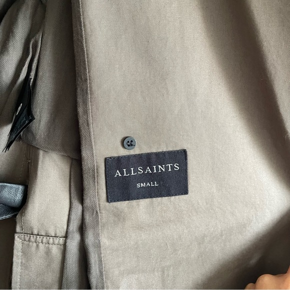 ALL SAINTS Trench Coat - Picture 10 of 10